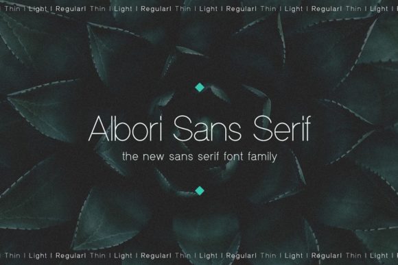 Albori Font: A Modern Typeface for Editorial Elegance