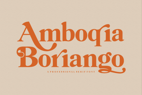 Amboqia Boriango Font: A Web Designer’s Typography Discovery