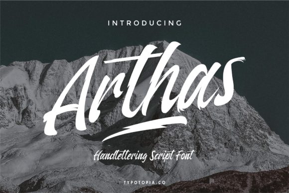 Arthas: A Designer’s Perspective on a Versatile Script Font