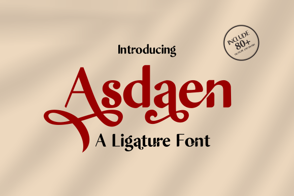 Asdaen Font: A Serif Typeface for Modern Web Design