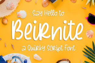Beirnite: A Script Font That Brings Joy to Every Design