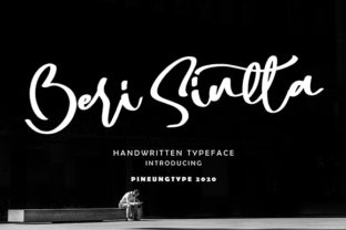 Beri Sintta: A Playful Script Font for Polished Branding