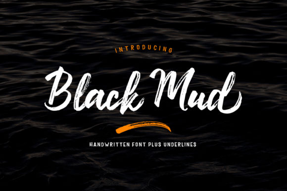 Black Mud Font: A Handwritten Typeface for Modern Web Design