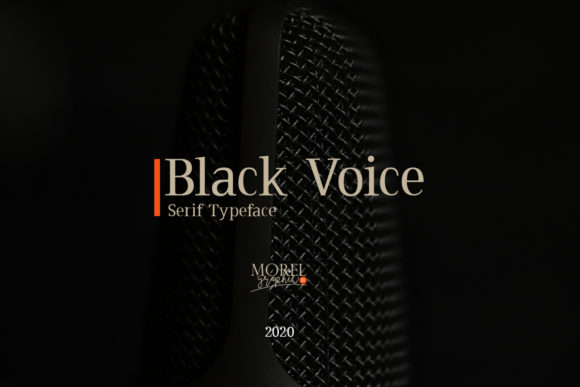 Black Voice Font: A Quietly Powerful Typeface for Editorial Design