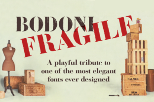 Bodoni Fragile: A Charming Typeface for Editorial Elegance