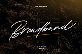 Broadband Font: A Smooth Script for Powerful Branding and Marketing