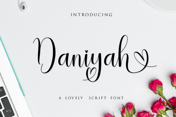 Daniyah Font: A Sweet Script for Beautiful Handmade Projects
