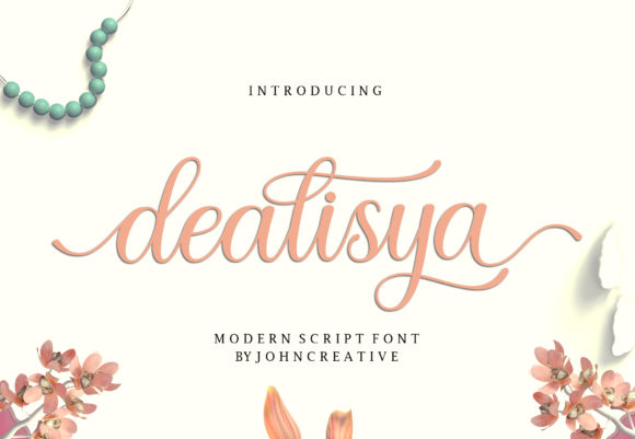 Dealisya: A Handwritten Typeface That Elevates Digital Design