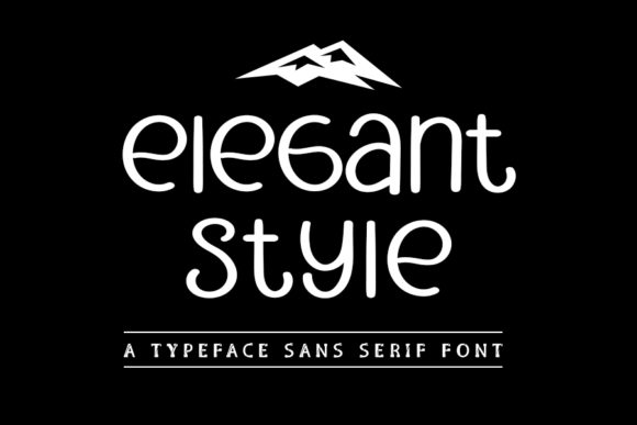 Elegant Style: A Modern Typeface for Digital Design