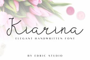 Elevate Your Editorial Design with the Kiarina Script Font