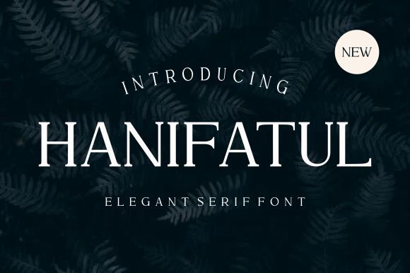 Enhance Your Brand with the Hanifatul Typeface