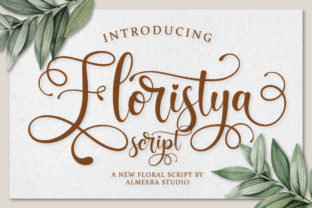 Floristya: A Playful Yet Elegant Font for Your Brand