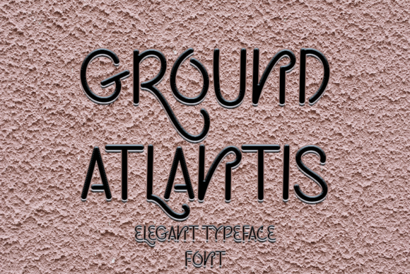 Ground Atlantis: A Versatile Sans Serif Typeface for Modern Web Design