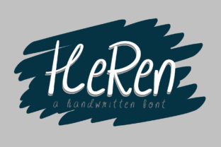 Heren Font: A Charming Script for Craft Creators
