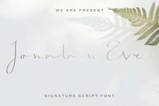 Jonatan Eve: A Sweet Script Font for Your Business Branding