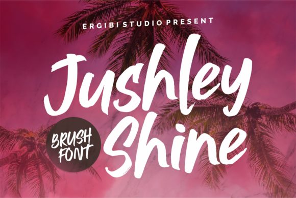 Jushley Shine: A Handwritten Typeface That Elevates Your Brand