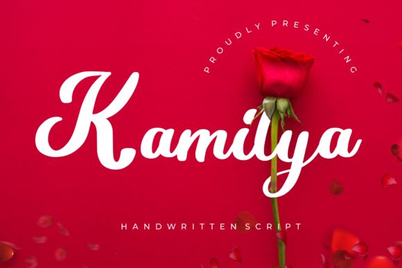 Kamilya: A Handwritten Typeface That Elevates Branding Projects