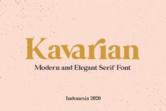 Kavarian Font: Elevate Your Brand with Timeless Typography
