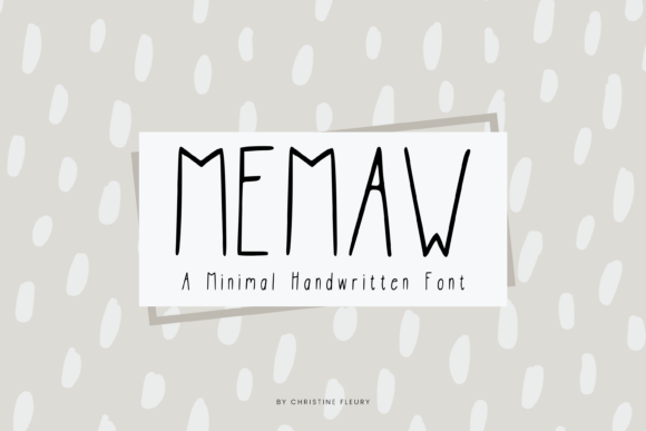 MeMaw Font Review: A Versatile Typeface for Creative Branding