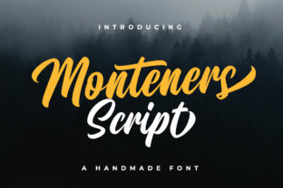 Monteners Script: A Designer’s Go-To Typeface for Branding Projects