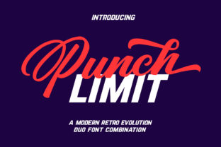 Punch Limit Duo: A Dynamic Typeface for Bold Branding