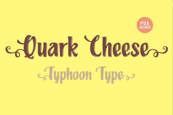 Quark Cheese: The Handwritten Font for Beautiful, Readable Craft Projects