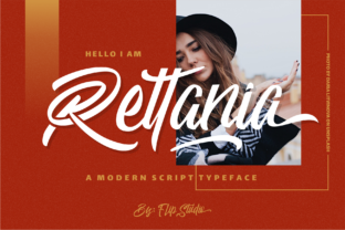 Rettania Font: Playful Elegance for Your Craft Projects