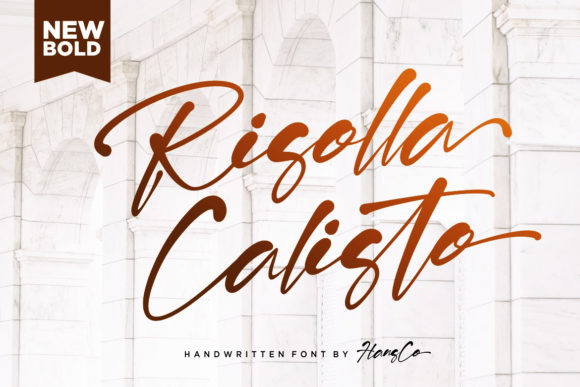 Risolla Calisto Font: A Script That Elevates Your Brand