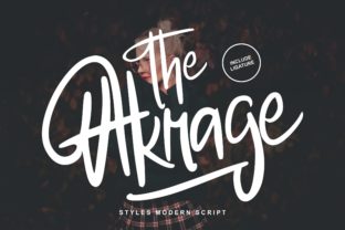 The Akrage Handwritten Font for Modern Web Design
