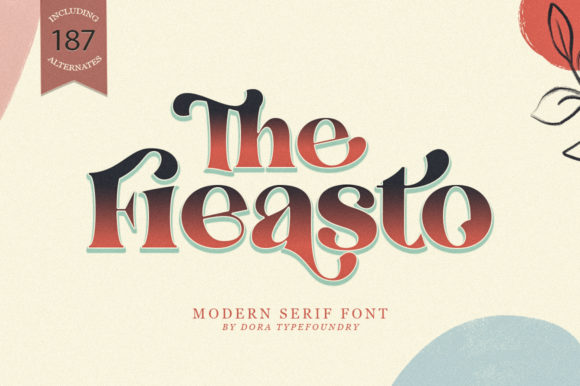 The Fieasto: A Premium Serif Font for Editorial Design