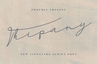 Thipany Font: A Beautiful Script for Digital Design
