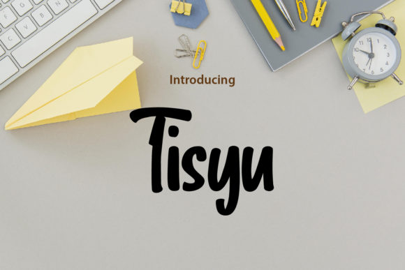 Tisyu: A Handwritten Font That Brings Craft Projects to Life