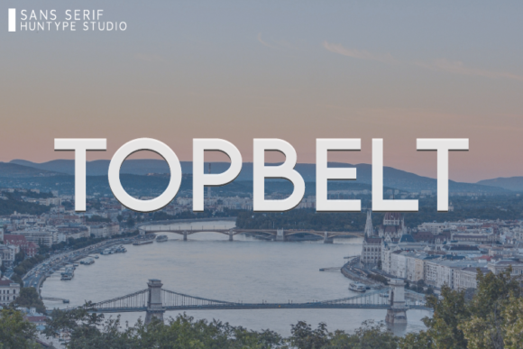 Topbelt Font: A Simple Typeface That Elevates Your Brand